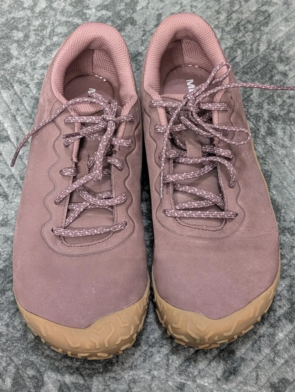 Merrell Vapor Glove 6 Women's Leather Running Barefoot Shoe Sz 10.5 Pink J067894